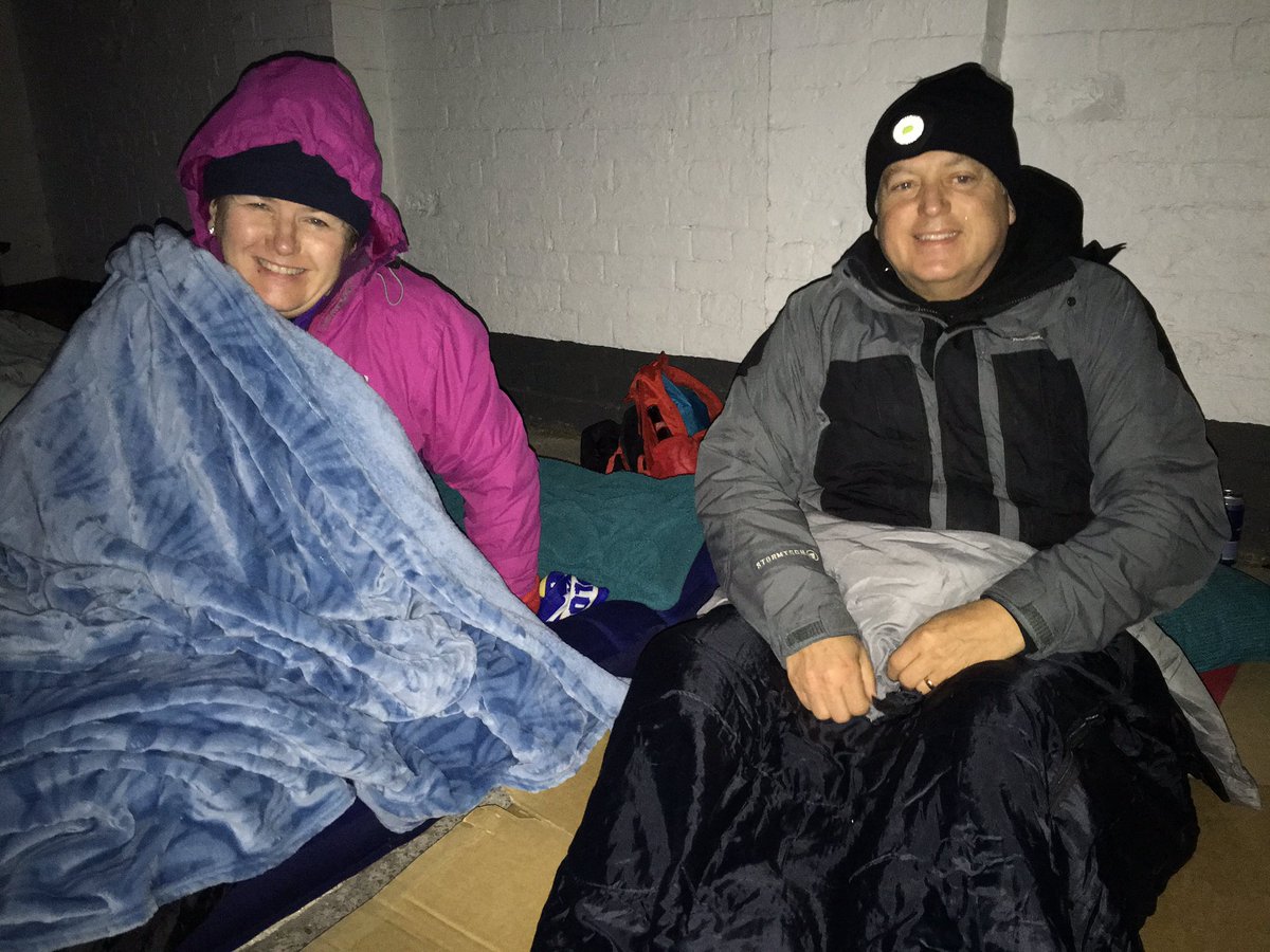 TheSleepout's tweet photo. We’ve done it! #thesleepout https://t.co/M4wvyWavNg