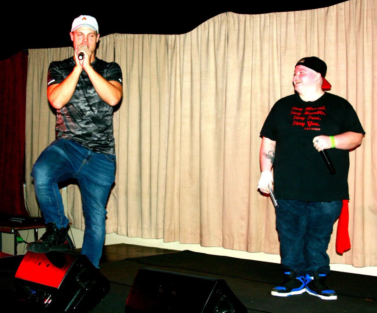 DeanWildd's tweet photo. Had a great time Co-hosting Swollen Members family reunion tour in Newmarket. Salute to all who came through to celebrate with us.
#DeanWild #SBP #EventHost #Promoter #SwollenMembers #Newmarket #AlphaOmega #RobbieG #YorkRegion https://t.co/XPtnjSZ8MA