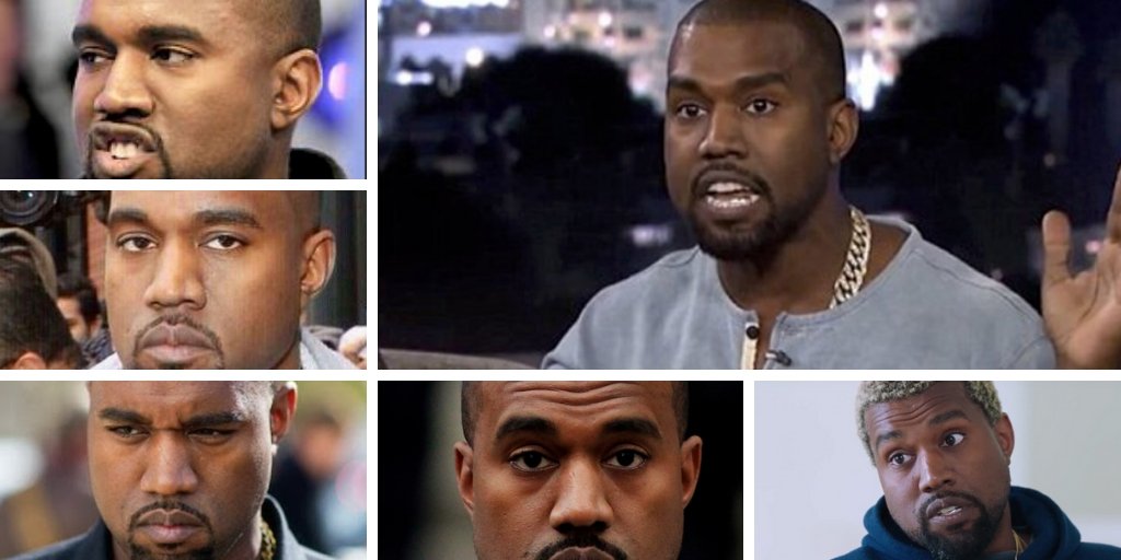 IndigoMusicCom's tweet photo. Sigh! He did it again! Now, his name is in the news! If you haven't already heard, Kanye's now going to be called 'Ye'. Which of these is closest to your reaction on hearing the news? https://t.co/pMPd75yVLK