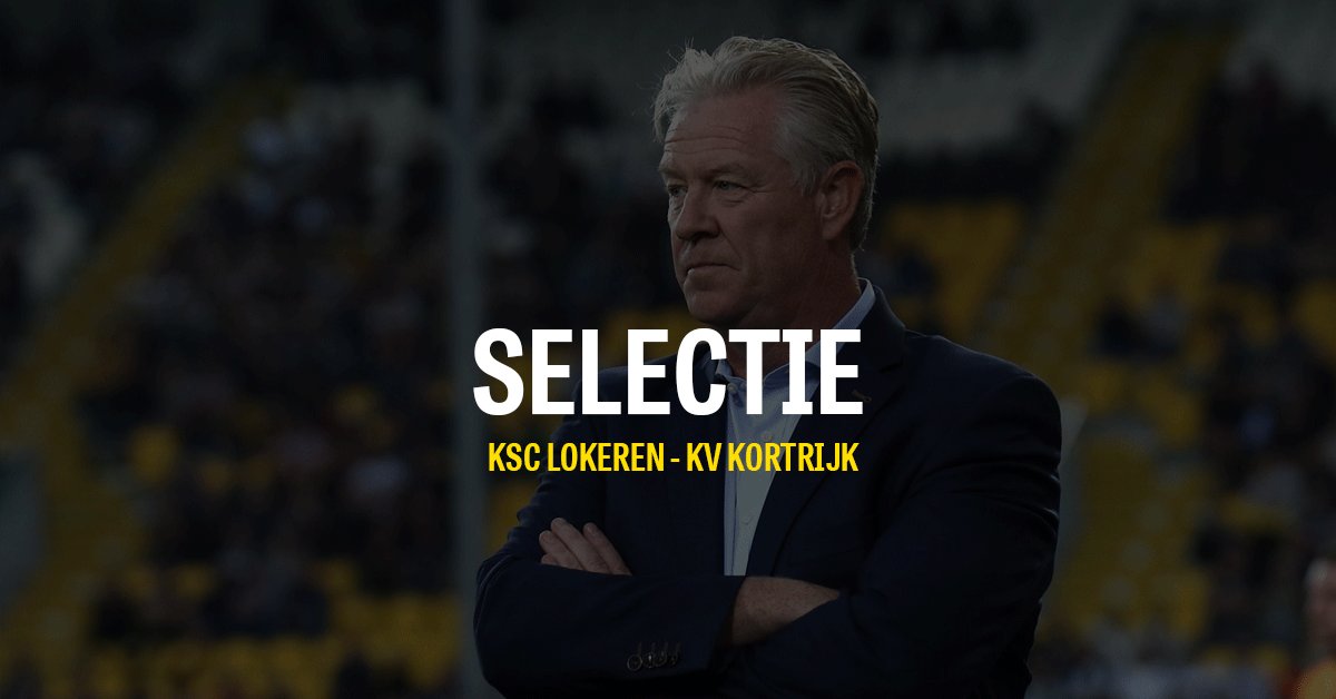 KSCLokeren's tweet photo. 👥 Selectie #LokKor
De Wolf, Verhulst, Mantel, Deschacht, Skulason, Monsecour, Filipovic, Diaby, Ben-Harush, Tirpan, Terki,  Overmeire, Michel, Benchaib, Marecek, Mujangi Bia, Cevallos, Miric, Saroka, Hupperts, De Ridder, Jovanovic https://t.co/2C2XSnSL6I