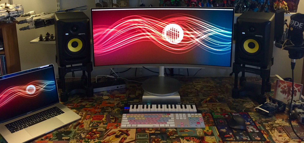 eyesoundonline's tweet image. Studio 2.0 is ALIVE! #soundyoucansee #protools12 #dualscreensbaby