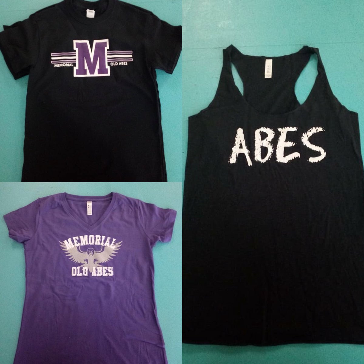 ecmdeca's tweet image. Some of our NEW Old Abes Apparel, available for purchase in Room 1255! Want to see more? Come find us and check it out! #WIDECA