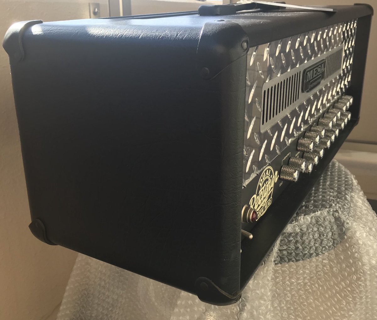 bestband2016's tweet image. Mesa/Boogie／DUAL RECTIFIER 100W HEAD開封の儀（＾Ｏ＾）ケーブルは付属しないのでD-Tuneケーブルを別途購入！#mesaboogie #dualrectifier #amp #かなみんちょアンプ