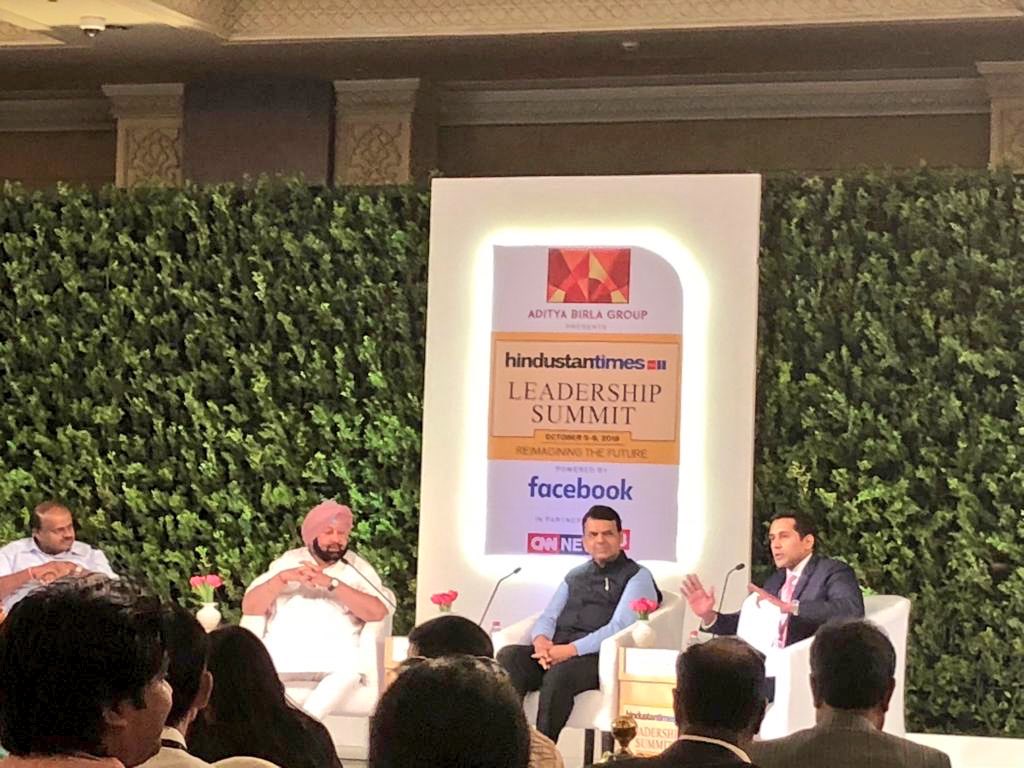 CMO Maharashtra (@cmomaharashtra) on Twitter photo Happening now:
Maharashtra CM <a href="/Dev_Fadnavis/">Devendra Fadnavis</a> at #HTLS2018 with Punjab CM <a href="/capt_amarinder/">Capt.Amarinder Singh</a> , and Karnataka CM <a href="/hd_kumaraswamy/">ಹೆಚ್.ಡಿ.ಕುಮಾರಸ್ವಾಮಿ | H.D.Kumaraswamy</a> in New Delhi.
<a href="/htTweets/">Hindustan Times</a> Happening now:
Maharashtra CM <a href="/Dev_Fadnavis/">Devendra Fadnavis</a> at #HTLS2018 with Punjab CM <a href="/capt_amarinder/">Capt.Amarinder Singh</a> , and Karnataka CM <a href="/hd_kumaraswamy/">ಹೆಚ್.ಡಿ.ಕುಮಾರಸ್ವಾಮಿ | H.D.Kumaraswamy</a> in New Delhi.
<a href="/htTweets/">Hindustan Times</a>
