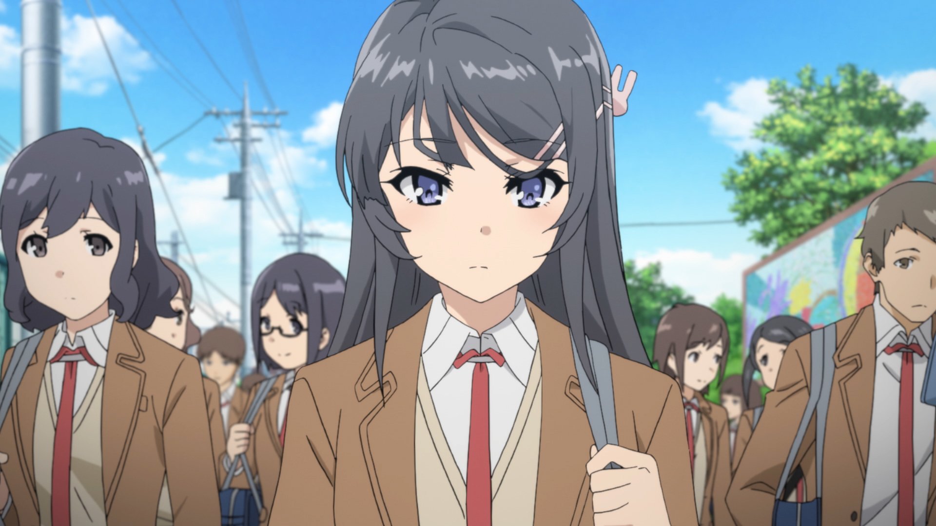 アニメ「青春ブタ野郎はバニーガール先輩の夢を見ない」公式 on Twitter "【第1話場面カット公開！】 青