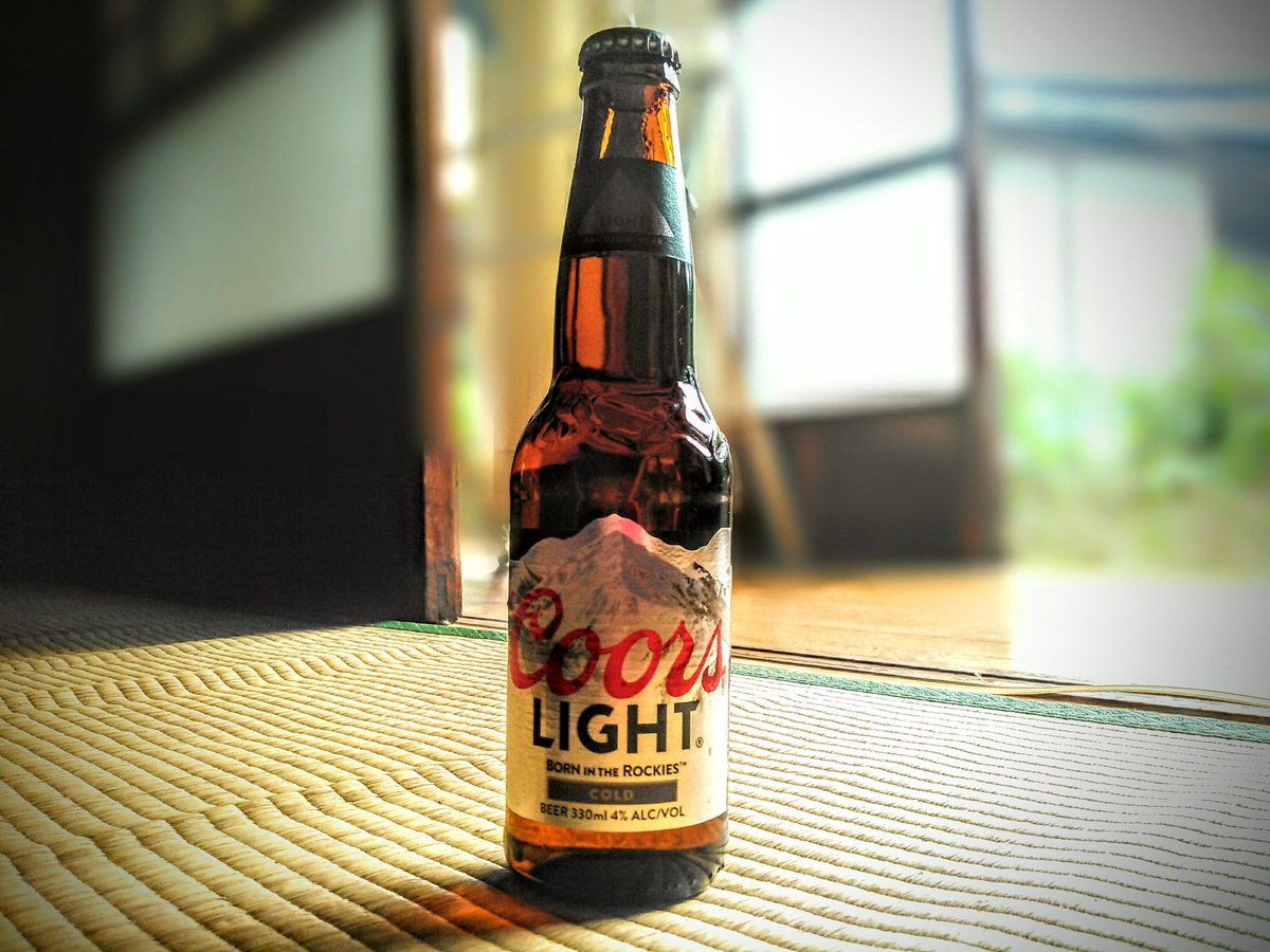 クアーズ バーライト Coors beer ber light アドバタイジング | www