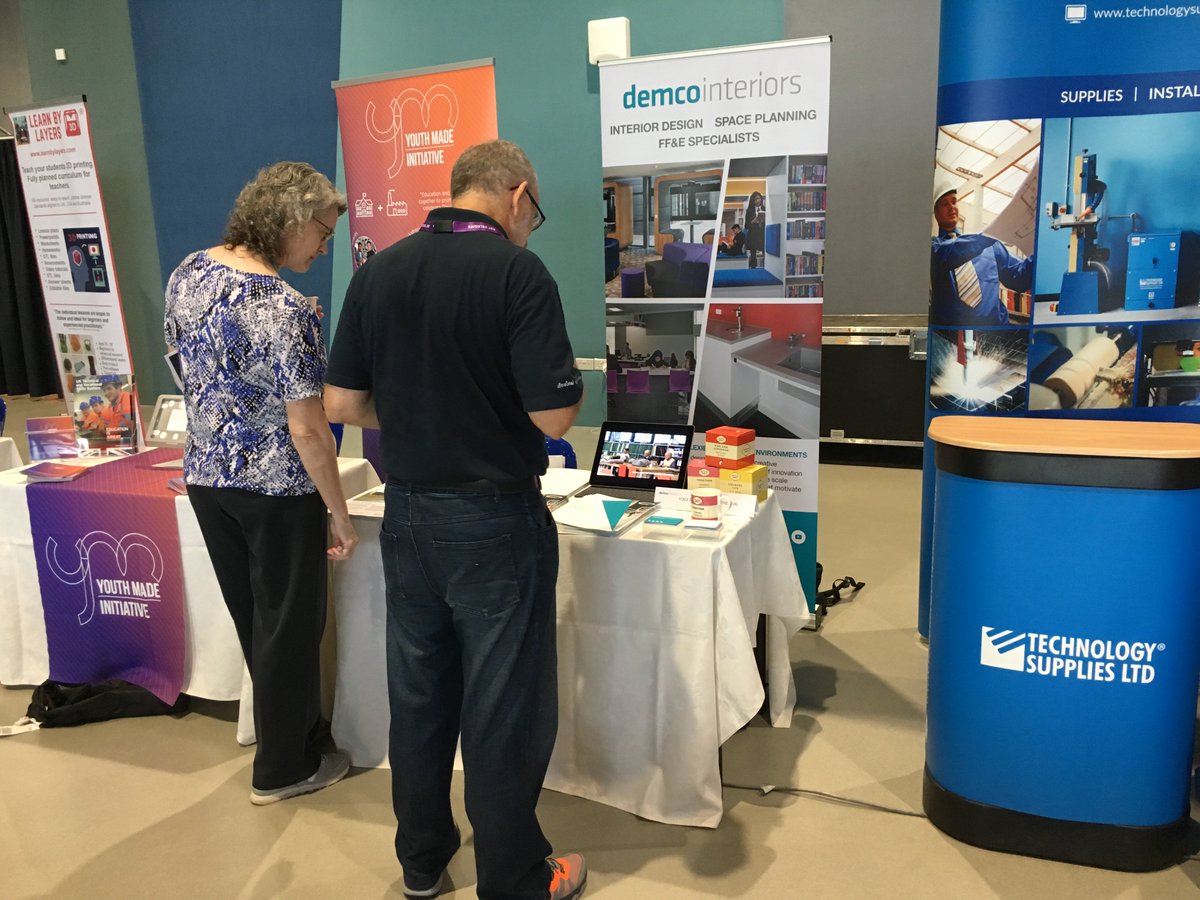 DemcoInteriors's tweet photo. We had a fantastic time at #theSTEMConf thank you @dt_supplies for organising! #librarydesign #innovativespaces #inspiringspaces #STEM #education #interiordesign https://t.co/GCsztvHJJg
