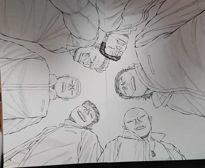 今回の表紙と巻頭カラーのイラスト

今回はいろんなキャラが描けて楽しかったな(^-^) 