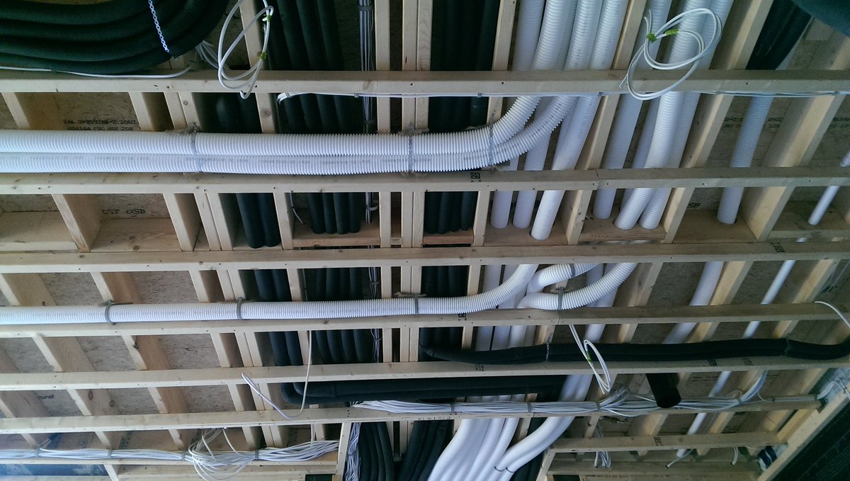 GoGreenEngineer's tweet photo. @Kevin_McCloud #MVHR is very much st the fore front of what we do as mechanical engineers. We have worked on certified #Passivhuas as well as numerous #lowenergyhomes and work closely with @Zehnder_UK and @omnieuk to ensure the ductwork integrates smoothly into the building fabric. https://t.co/NUvuw1wEWp