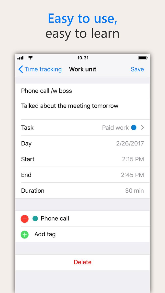 tipartl's tweet image. #WorkingHours for #iOS is finally done and ready to download! 📲 Including all the features you know from the Windows or Android version like Cloud sync or geofencing. Hope you&apos;ll like it! 🙂 itunes.apple.com/de/app/working…