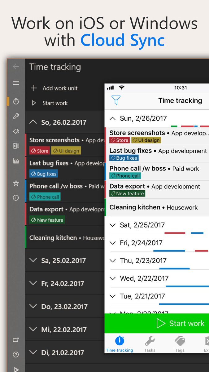tipartl's tweet image. #WorkingHours for #iOS is finally done and ready to download! 📲 Including all the features you know from the Windows or Android version like Cloud sync or geofencing. Hope you&apos;ll like it! 🙂 itunes.apple.com/de/app/working…