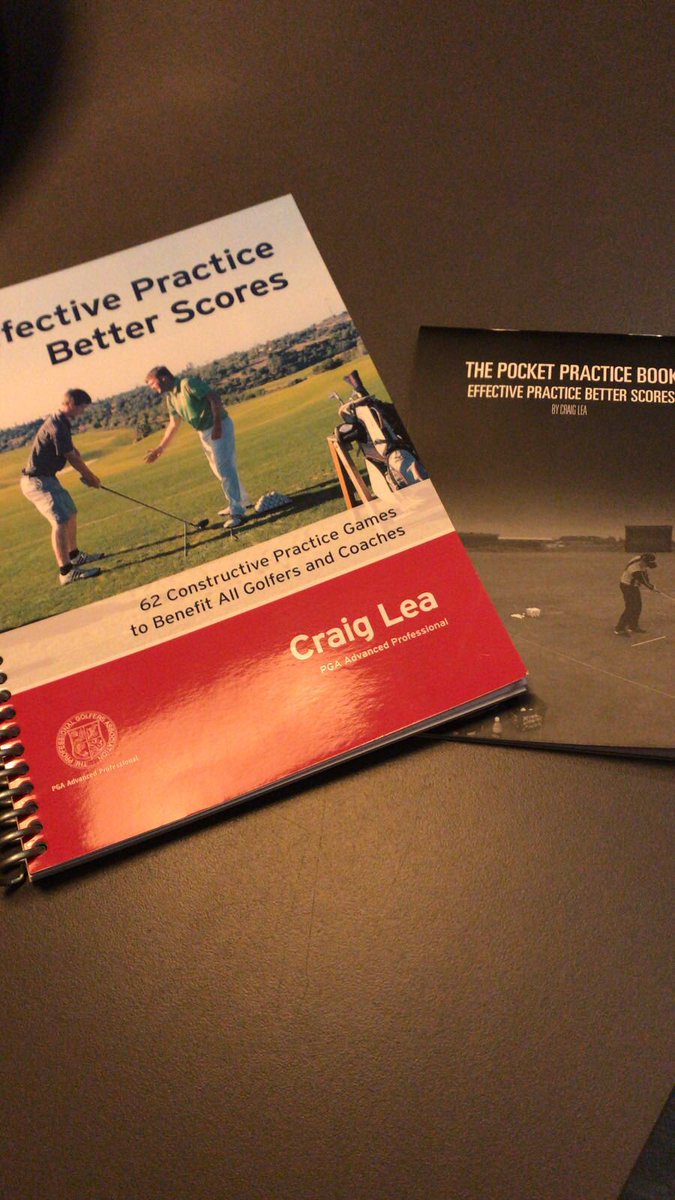 CraigLeaGolf's tweet photo. Early morning trip to the post office 📮🚗 #WinterPracticePlan
Enjoy building your winter practice/coaching plans around a game environment 🏌️♀️🏌🏼♂️⛳️ #Smart
Thanks for all the great feedback to date on ‘The Pocket Practice Book’
https://t.co/Od06gv2ywL #Effective https://t.co/7v7KvqphKU