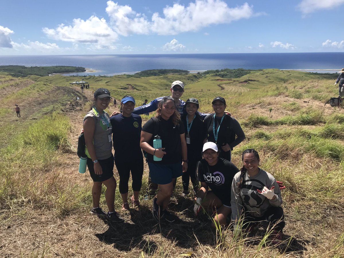 UOGGreenArmy's tweet photo. A fulfilling time helping to stabilize the badlands of the Manell Watershed with Acacia trees !! ๐ฑ๐ณ๐๐๐ โ๐ฅ๐#AsGadao #treeplanting #nooffroading #nograssfires #stopsedimentation #savethereefs https://t.co/xDMtoBHB86