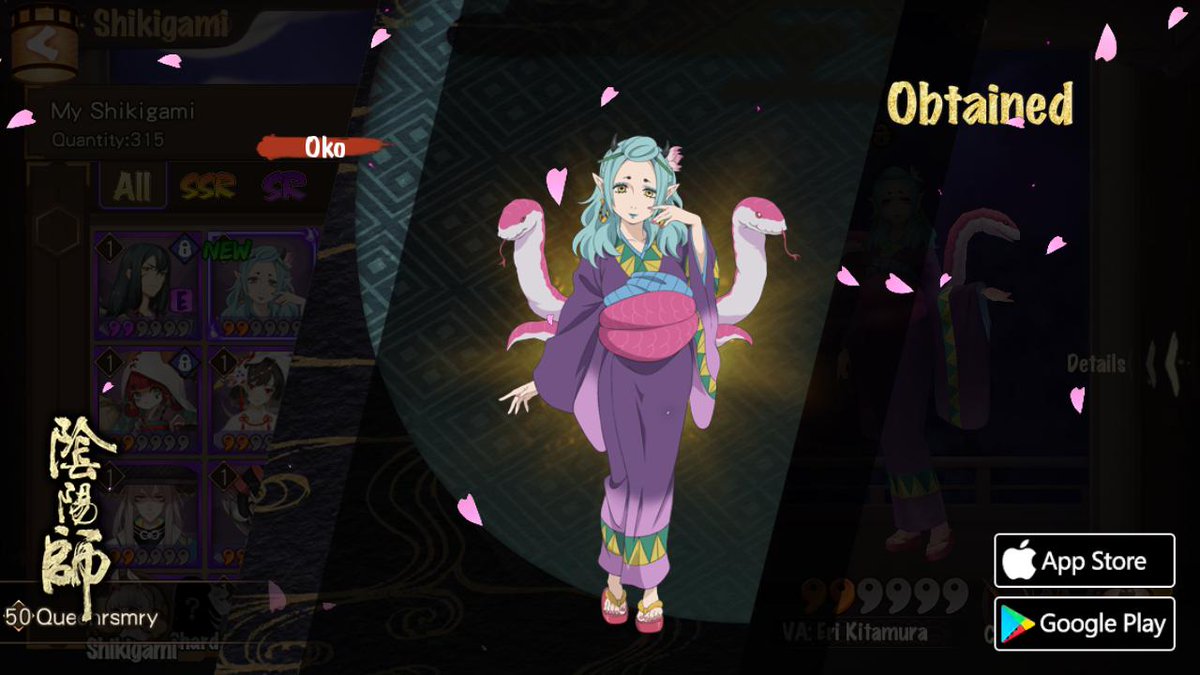 #Onmyoji# I summoned a new shikigami! Check it out and try your luck!