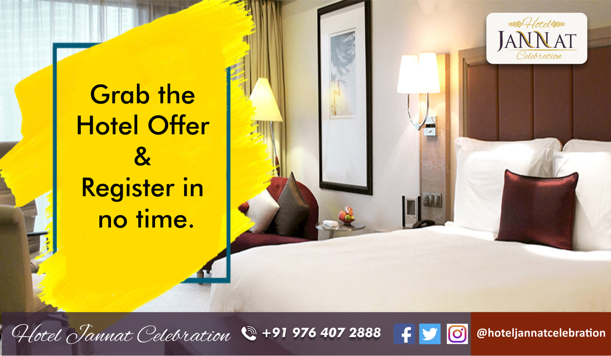 Hotel_Jannat's tweet photo. Make your weekend more special. Book and grab the exciting offers.
#HotelJannat #LuxuryHotel #OnlineHotelBooking
Book Your Stay Now - https://t.co/fpSAlBYz78  🏖️
📞 for Booking Call: +91 9764072888 https://t.co/9tlQBFLRUS