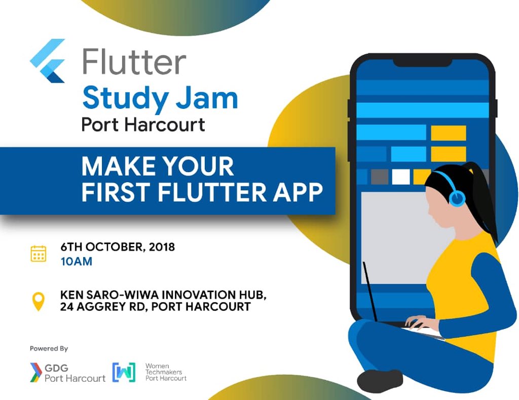 KSIHub's tweet photo. Calling all #Techies in #PortHarcourt 🔈🗣
Don’t let anything stop you from having an experience of a lifetime with @flutterio. We have just an hour and a few minutes to go.
Come with your laptop and a friend!
#FlutterStudyJam #FlutterStudyJamPH #TechSolutions #KSIH https://t.co/5E8JRsZcXC