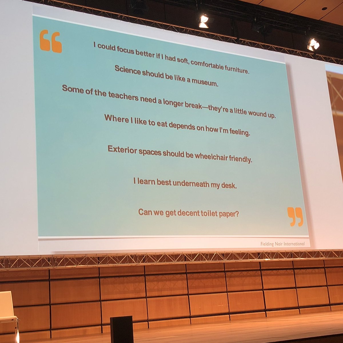 If you asked your students how to design positive learning environments, what would THEY say? #IBVI2018 <a href="/HeidiHayesJacob/">Heidi Hayes Jacobs</a>