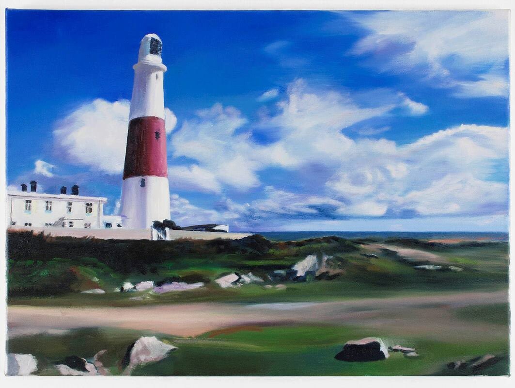 SuttonGallery's tweet photo. @PortlandMuseum1 @visit_dorset our latest exhibition features these stunning paintings of Portland Bill https://t.co/bmzJUsybnL