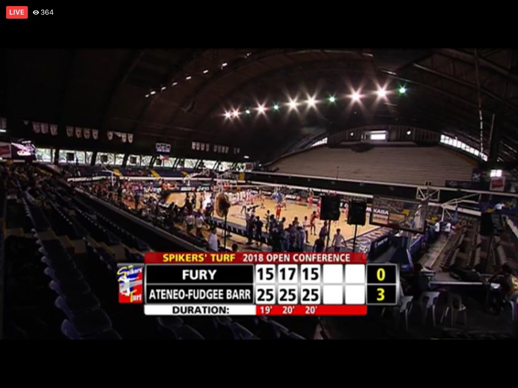 GianGloriosoFP's tweet photo. Ateneo-Fudgee Bar winning 3 straight sets againts Team Fury. Congrats boys @Gian_Glorioso @_ronmedalla @IdoolSumaang @TonyKoyfman @bokmorado @basticuerva @jaspertan05 @MasonNjigha @MagadiaLawrence @john_rivera02 and the rest of the team. 💪💪💪💙 
#OBF https://t.co/pDSVJd63Ln