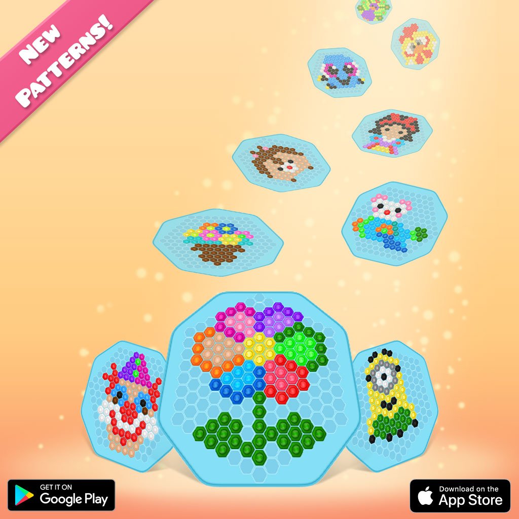 SwastikGames's tweet photo. The new version is now out,which adds new #free gorgeous patterns!
Android: https://t.co/6iSouLrzkv
iOS: https://t.co/RmZOsULLME
#board #tile #game #art #brainteaser #braintraining #kids #children #family #friends #draw #matching #puzzle #pattern #fun #hexamatch #hexagon https://t.co/yBO7z8EFDo