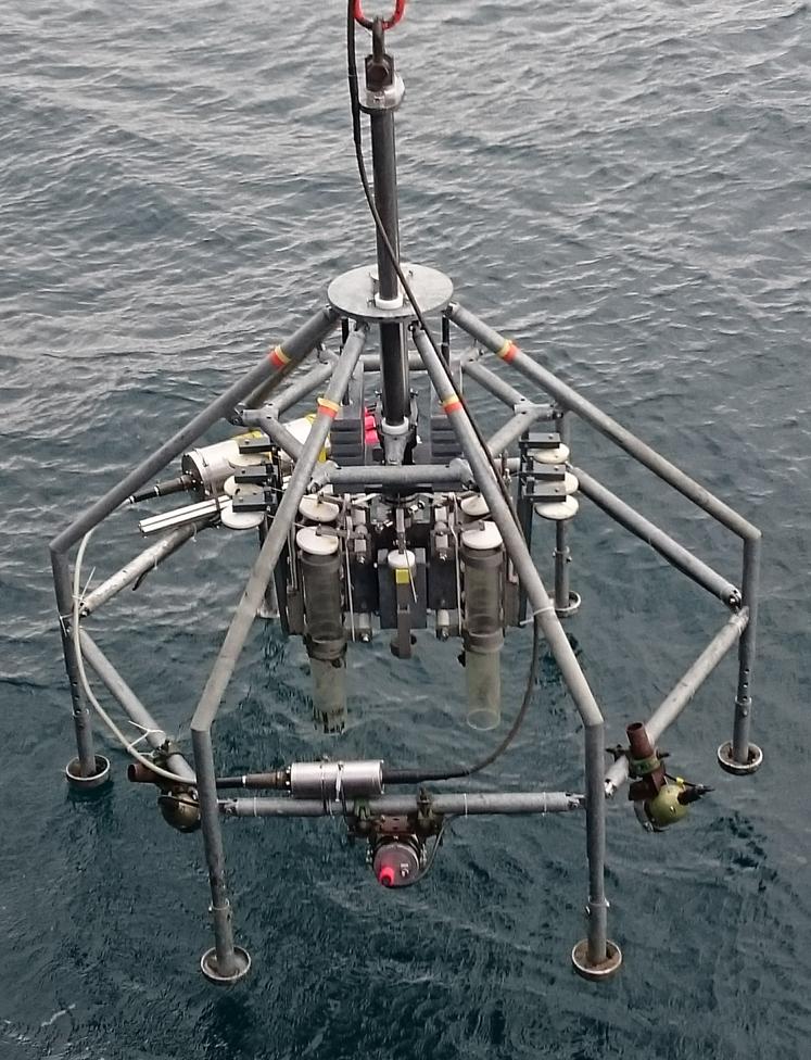 MelanieBergma18's tweet photo. It's done: the last #deepsea sediment samples of expedition #MSM77 in the #Arctic were taken! They enable us to assess if #microplastic levels have increased. In 2015 & 2016, we found >6,000 & 13,000 particles per kg sediment, 80% were <25 um. #HAUSGARTEN #plastic @AWI_Media https://t.co/CW5s5RuYlU