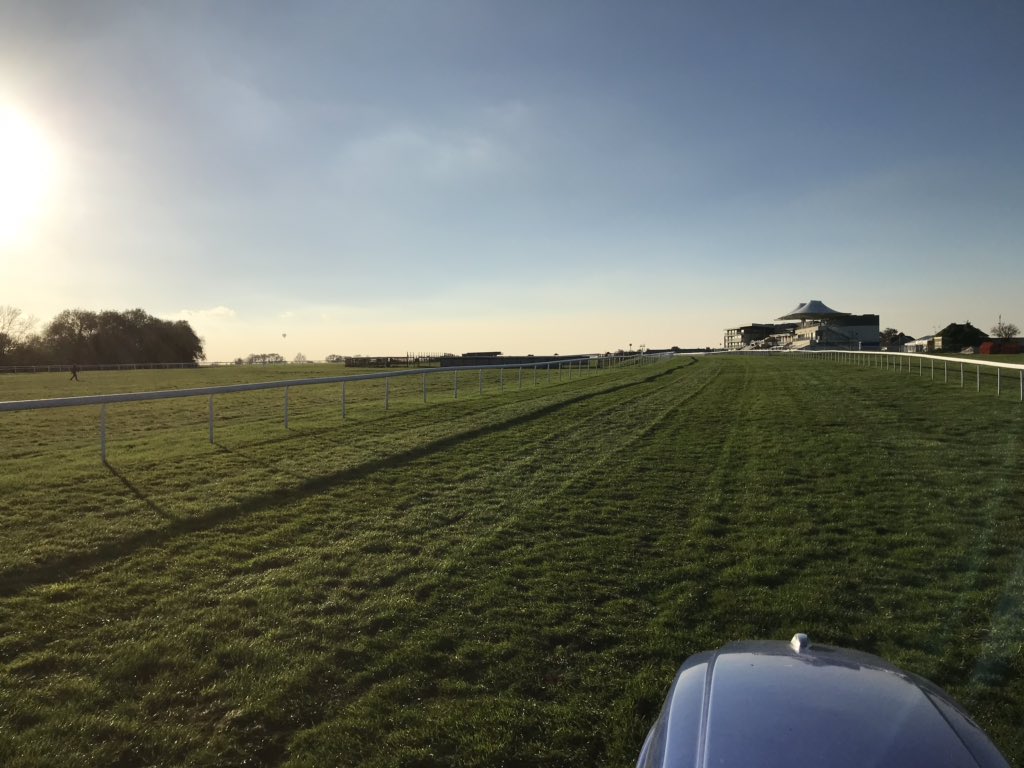 We’ve been busy verti-draining at bath Racecourse this weekend as well with our Wiedenmann gxihd8 doing a great job in great weather 😀👍 <a href="/iestynjohn/">Iestyn John</a>