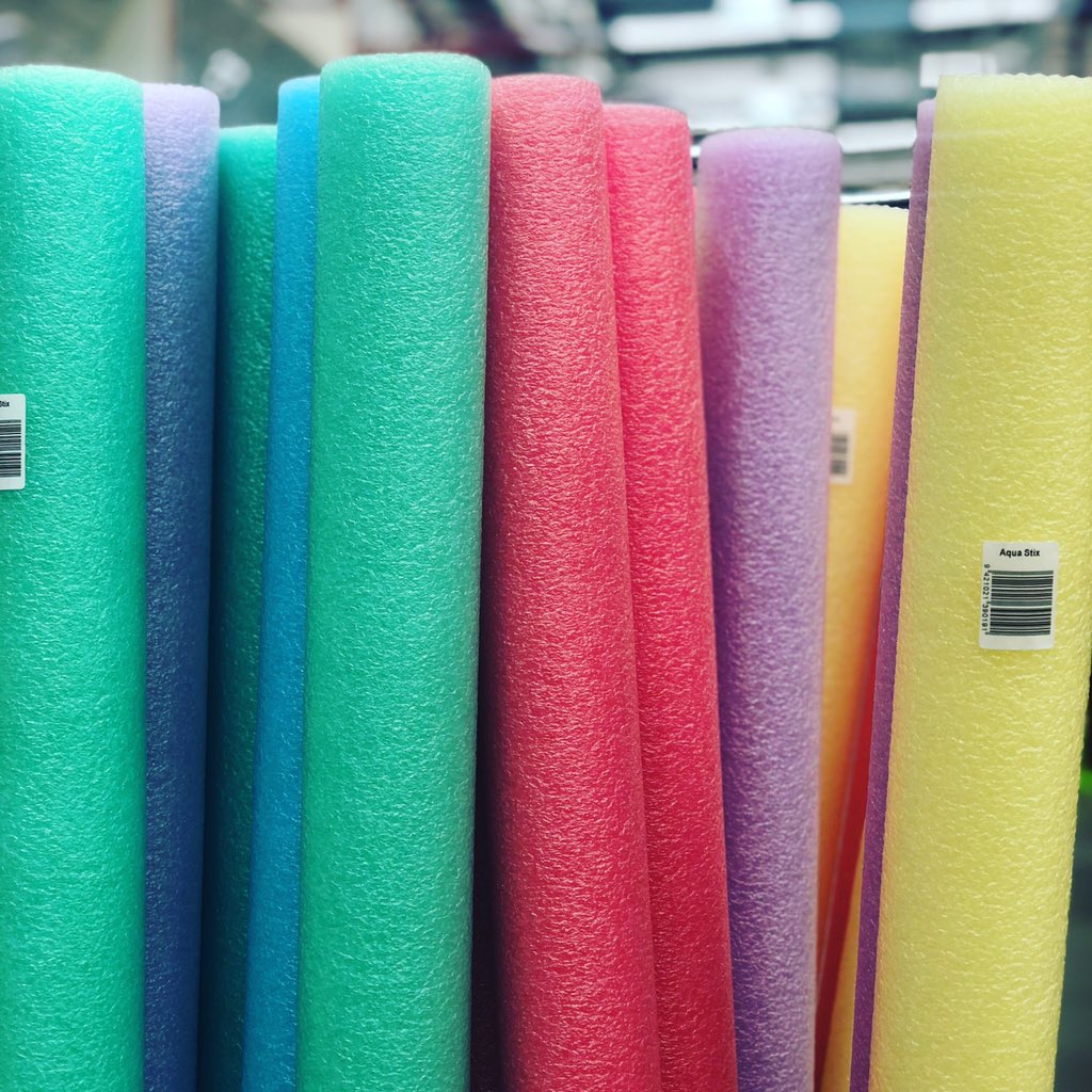 paulajamieson's tweet photo. 24 pool noodles please. Bring on the Sphero Battle Bot challenges I say! #takpschool @TECHpaloozaGC @treenakorzelius @f_fausett https://t.co/62mVGkdmgk