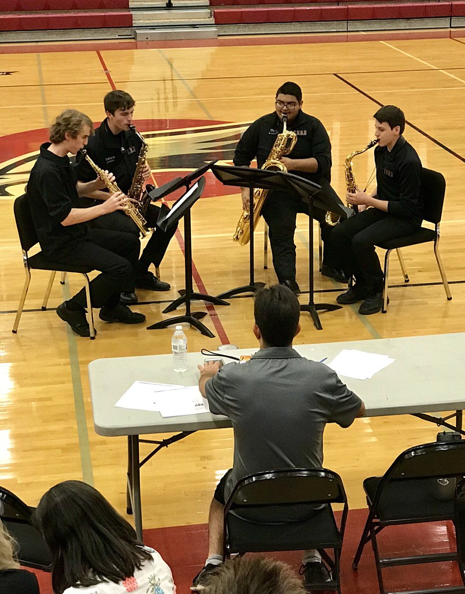 There are some great I&amp;E performances going on at Williams Field and Buckeye today! Bravo students!