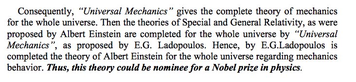 But wait, there& #39;s more -- not just planes faster and hotter than a meteorite screaming through our atmosphere, but in fact this is Nobel worthy work... And surely only a truly august individual would discuss himself so fulsomely in the third person?