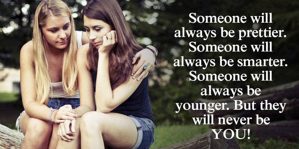 annemariayritys's tweet photo. Someone will always be prettier. Someone will always be smarter. Someone will always be younger. But they will.. https://t.co/MHgobKc0NA