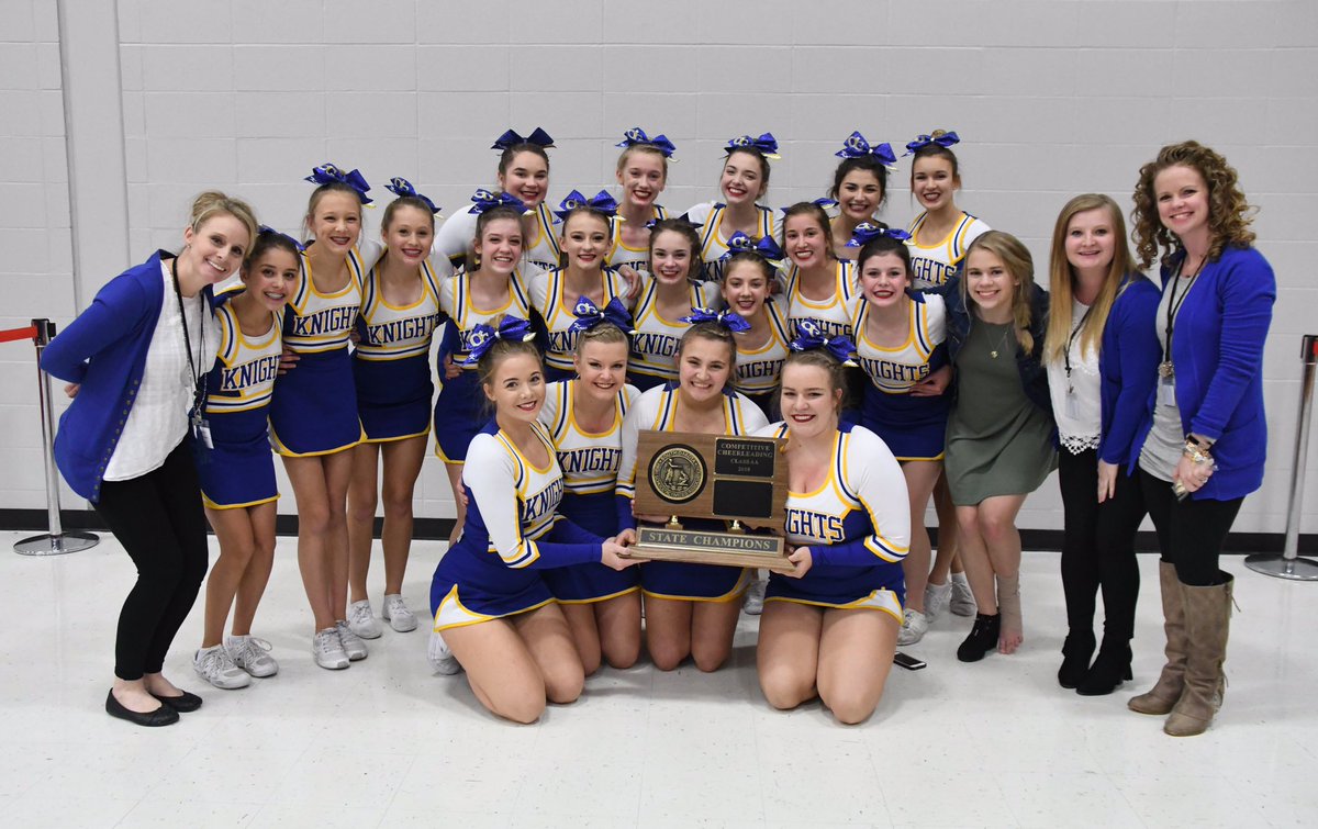 Congrats to the 2018 State AA Cheer champs SF O'Gorman! Results and pic online at SDPB.org/CheerDance. #SDCheerDance18 @sdhsaa