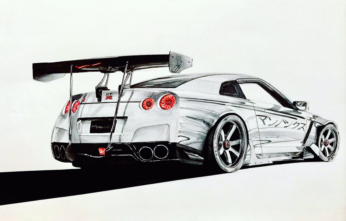 Featured image of post How To Draw A Gtr R35 Gtr r35 widebody only one in india