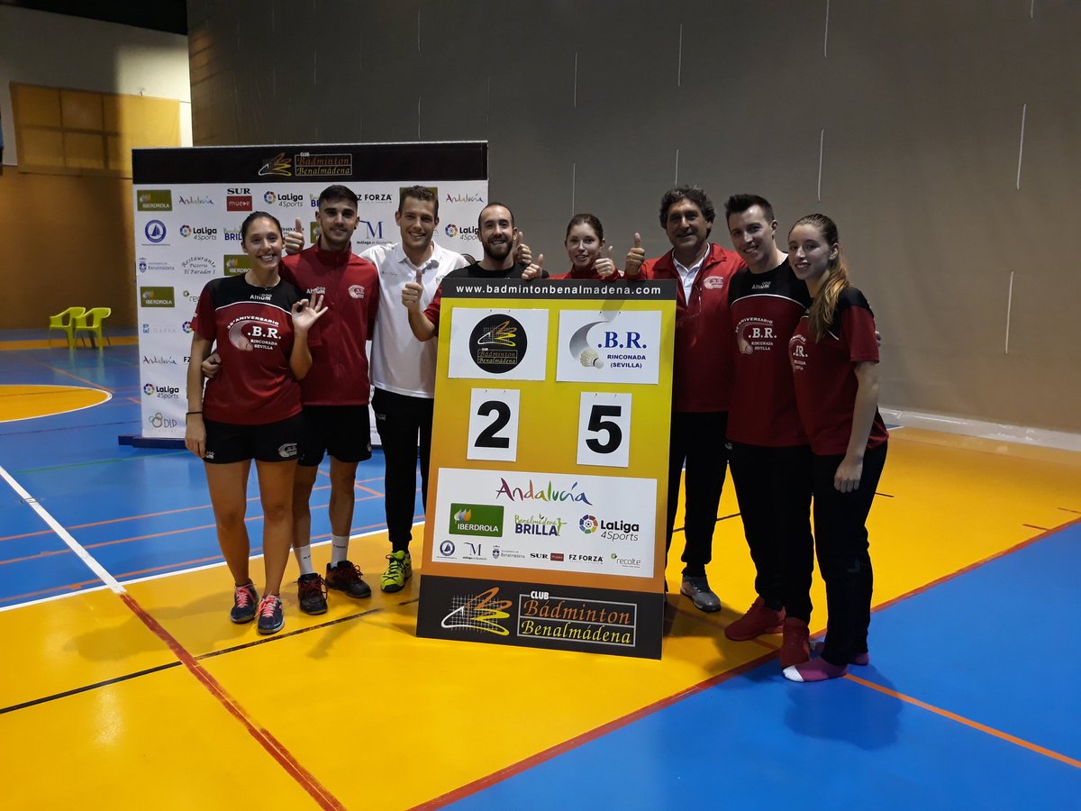 A toda máquina <a href="/Rinconadabadmin/">Bádminton Rinconada</a> 
#TOP8LALIGA4SPORTS 
<a href="/iberdrola/">Iberdrola</a>