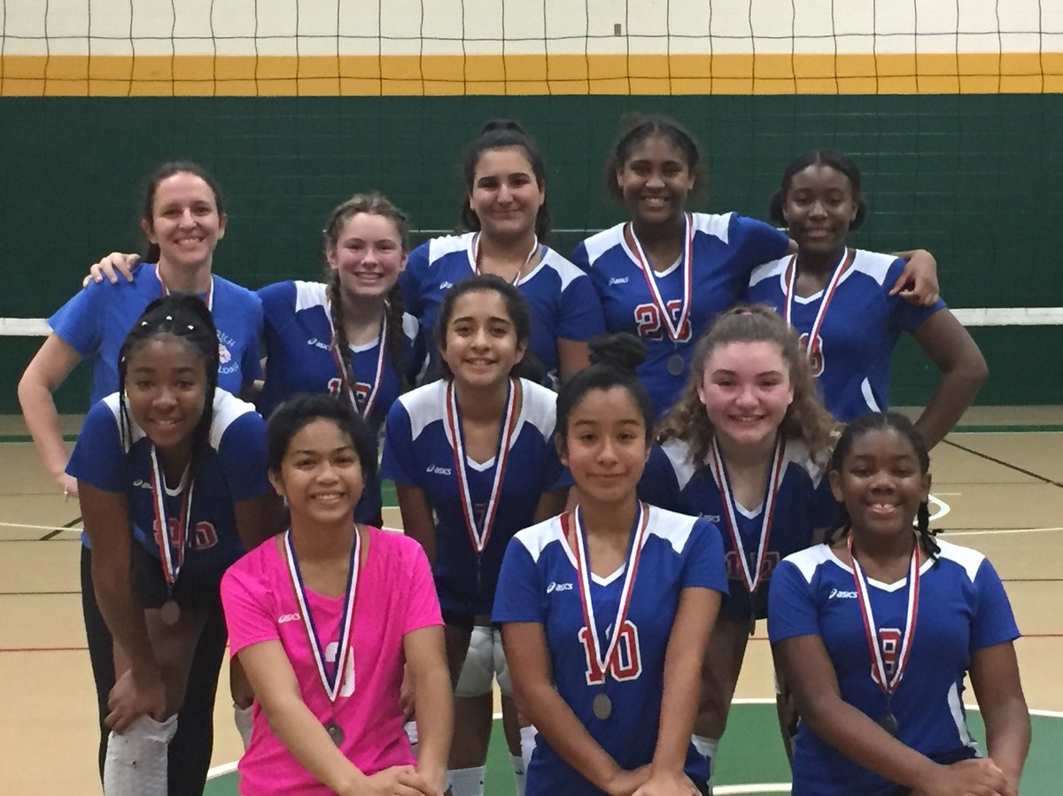 CoachEaton14's tweet photo. Congratulations to our 7th grade girls’ volleyball team on pulling out a 2nd place finish at the district A-team tournament today!! Go Bulldogs!! ❤️🏐❤️🏐❤️🏐 @UlrichKISD @UlrichAthletics @KleinISD @KleinISDSports https://t.co/bjWPFIbLKD
