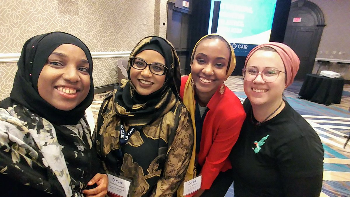 namirari's tweet photo. It was so great to share a panel about creating equitable and accessible spaces with @Azza_Alt today! #CAIR #CAIRCon https://t.co/AG9cdGdjON
