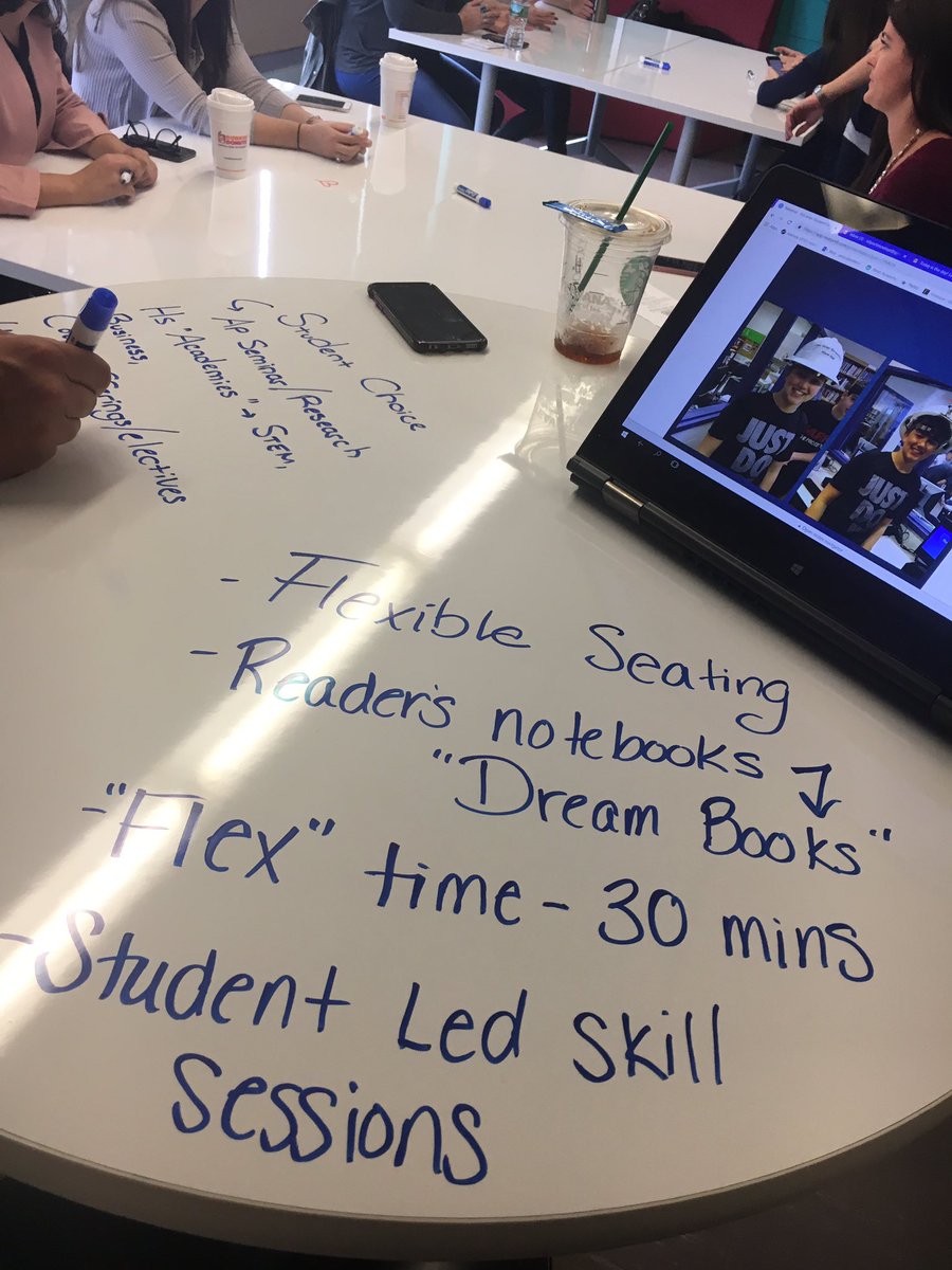 TheMrsMcCabe's tweet photo. How do YOU embed student choice into your classroom? #WHITEBOARDtables #iwant 😍 https://t.co/Mf1Uw2D1PI