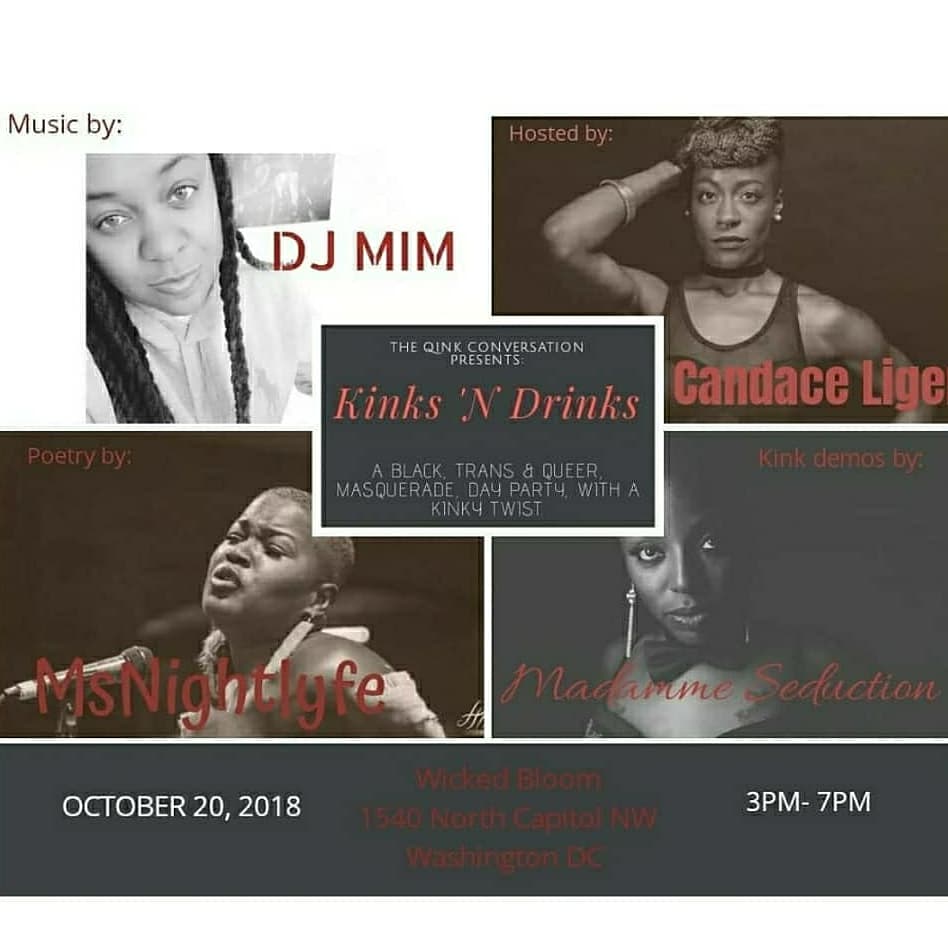 1 hour until showtime.... catch me at <a href="/wickedbloom1540/">Wicked Bloom</a> until 7p... Kinks N' Drinks 🌈💃🏾

#DJMIM