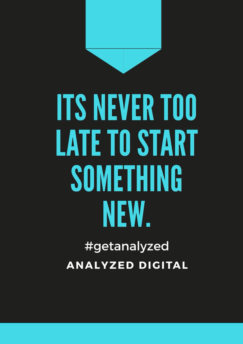 getanalyzed's tweet photo. In this era of ruthless competition if one door closes knock the other doors, take risks and move forward.
#getanalyzed
#Motivation
#NeverGiveUp
#keepgoing
#startups
#business
#DigitalMarketing https://t.co/4Hsl2VH6WA