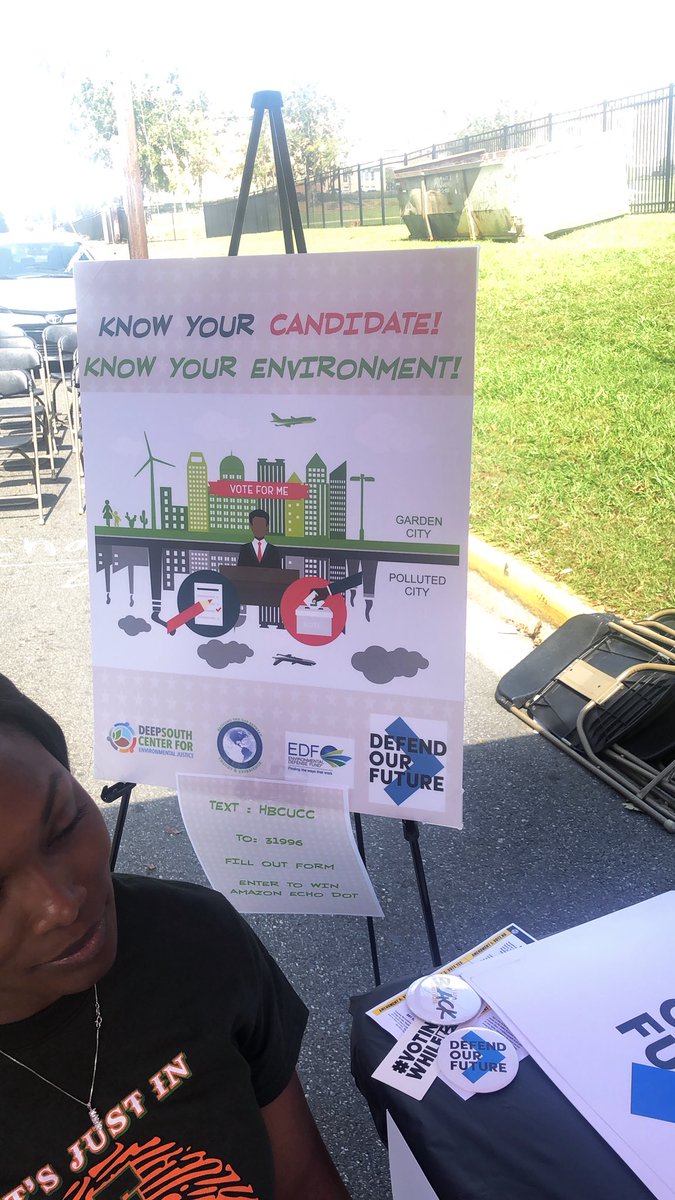 DSCEJ's tweet photo. Know Your Candidates! Know Your Environment! #DefendOurFuture #DefendOurVote https://t.co/mwFSKgEfUf