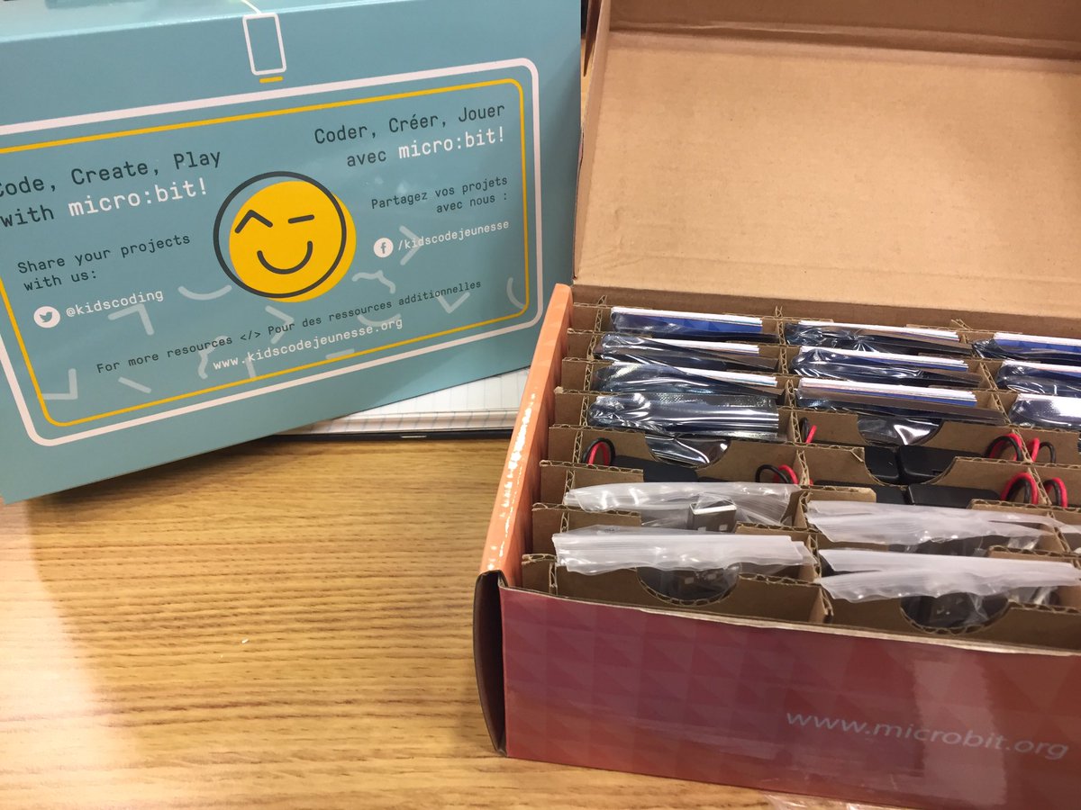 alisonmmarshal's tweet image. Christmas came early @microbit_edu thank you @lighthouse_labs @KidsCoding #CodeCreateTeach