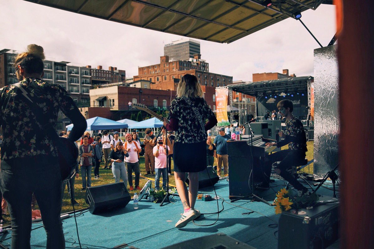 L.A. Dies and our beautiful city scape. Up next we have Oceanic and TLVS. Come join us! #Lynchstock2018