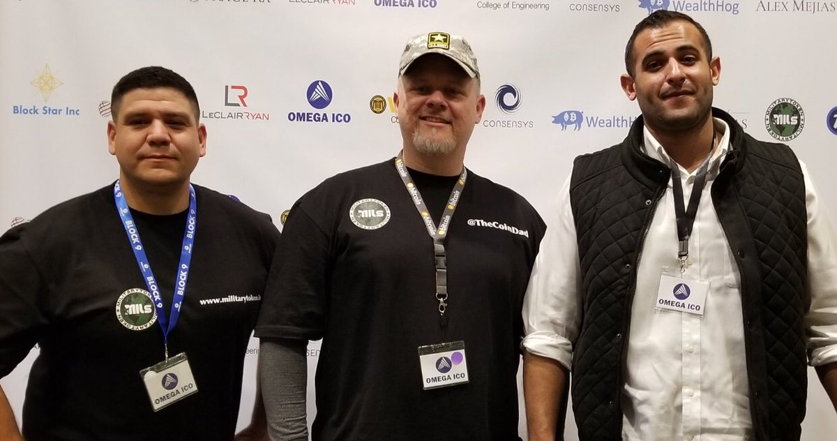MilitaryToken's tweet photo. #MilitaryToken Team
๐บ๐ธArmy cyber warfare officer
๐บ๐ธArmy logistics specialist
๐บ๐ธSpec Ops Marine
Three amazing #Veterans in #crypto
@CarIoDamiani
@TheCoinDad
@Ramy0331 https://t.co/lGNU4Amffu