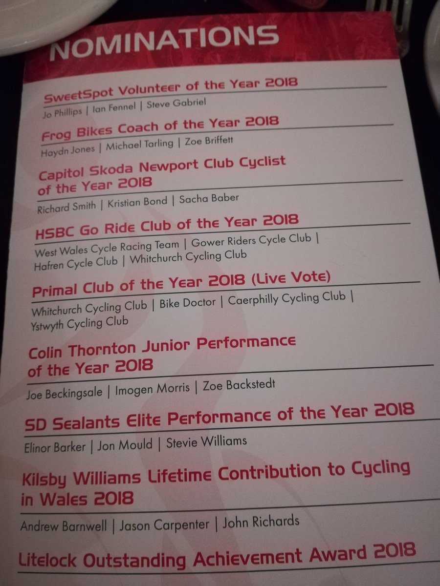 anita (@anita_library) on Twitter photo First awards just to be announced - fantastic to have our <a href="/YstwythCC/">Clwb Beicio Ystwyth</a> rider Kristian Bond nominated for Club Cyclist of the Year First awards just to be announced - fantastic to have our <a href="/YstwythCC/">Clwb Beicio Ystwyth</a> rider Kristian Bond nominated for Club Cyclist of the Year