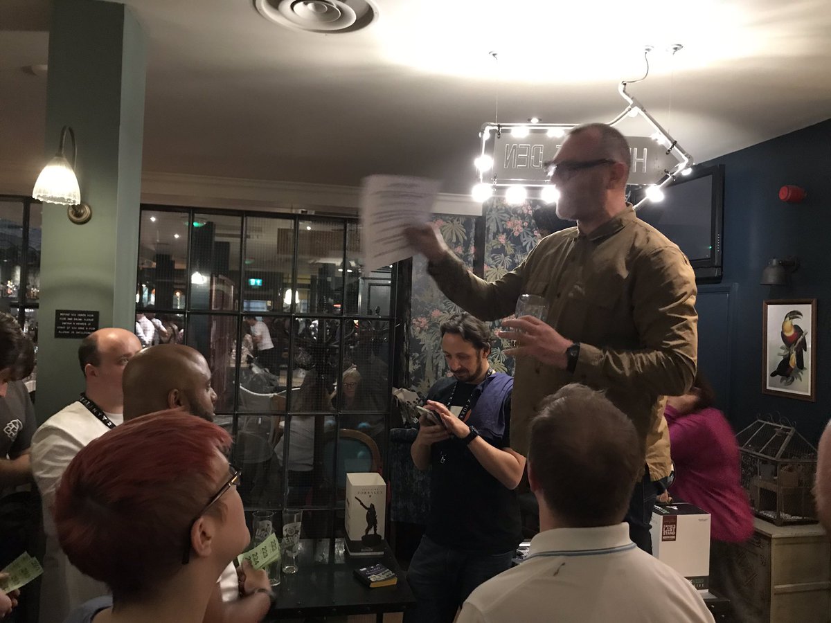 ClockingGames's tweet photo. Thank you @Destinyinpub for a wicked evening last night at Destiny in the Pub. Had a real good laugh 👍🏻 https://t.co/BQP6ZH4Jq6