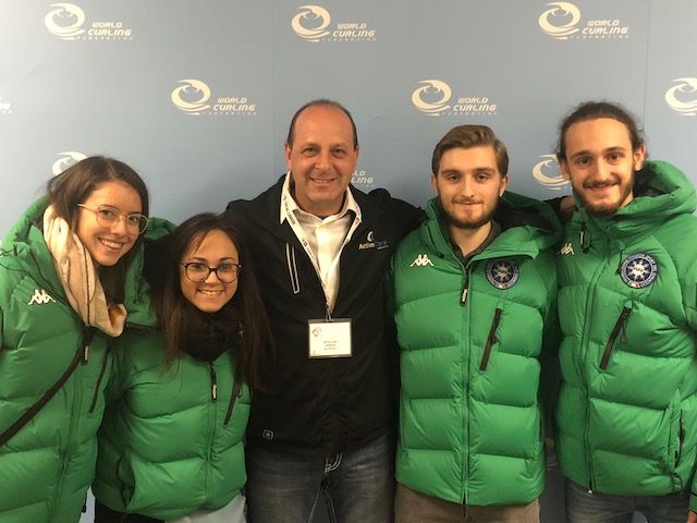 ActiveCareH's tweet photo. Dr. Muzzin was invited to see the some of the world curling teams compete last night! #curling #kelowna https://t.co/4pElanf9xd