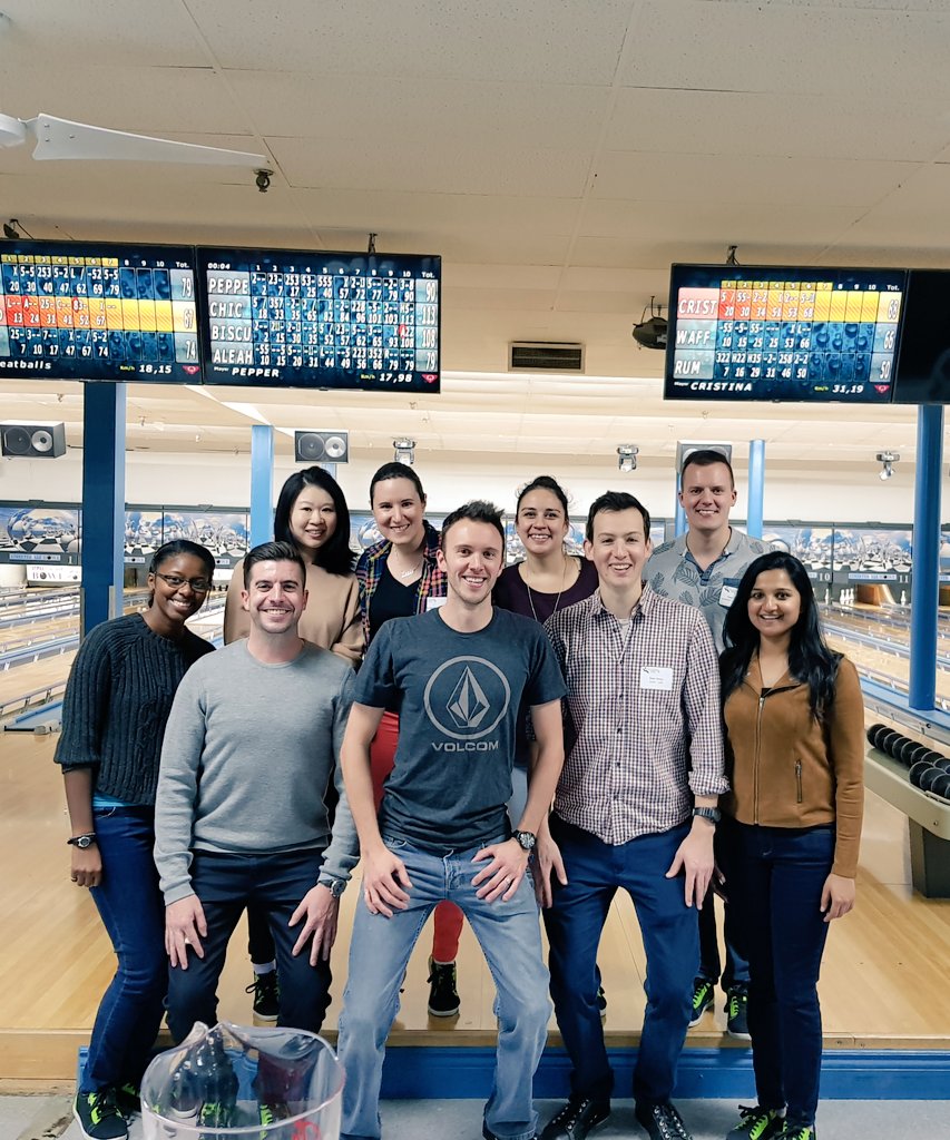reva_vatt's tweet photo. Fun times at @WEAOYP Team building - brainstorming ideas followed by bowling 🙂 #waterindustry https://t.co/SU3MjNcHWB