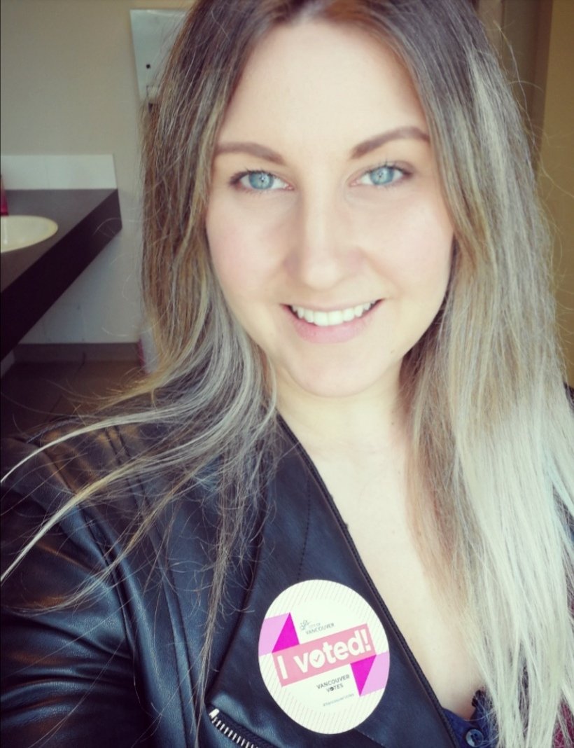 Today I had the privilege to help decide the future of my city :) #VancouverVotes #vancouver #IVoted
