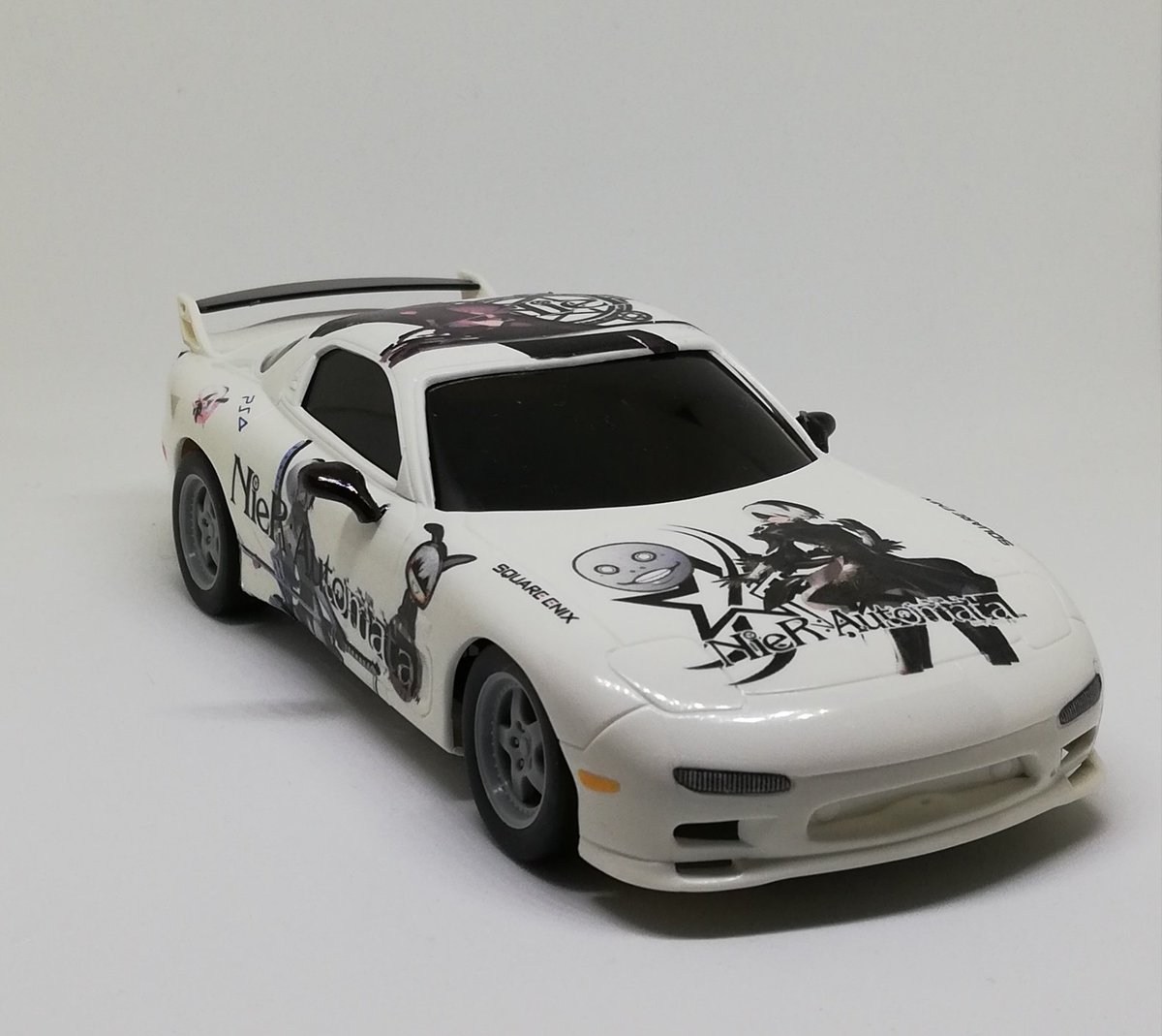 ロロリト デザイン屋 Twitter પર ニーアオートマタ痛車 フジミ1 32 Rx 7 痛車 痛プラモデル 制作代行