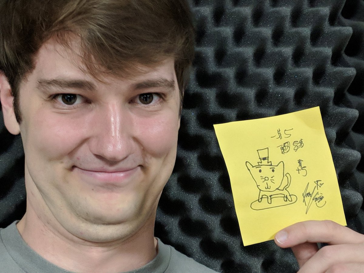 PatGraziosi's tweet photo. I got to hand deliver this commission to @theodd1sout. One of my best pieces yet. You can tell he loved it from his face!!! https://t.co/ju6eL7yKHX