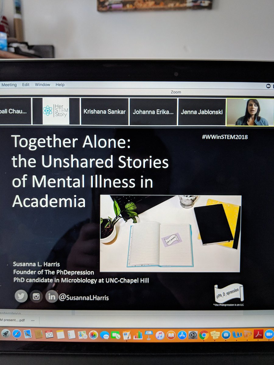 Lotus_STEMM's tweet photo. We're on our last talk by @Ph_D_epression founder @SusannaLHarris . Talking about #mentalhealth in #academia!
Join the conversation: https://t.co/BTFzfgOMAH
#WWinSTEM18 #WomenInSTEM
@herstemstory @WOCScan https://t.co/CD9kflDfOd